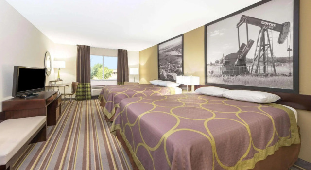 Standard quadruple chambre Super 8 by Wyndham Perry