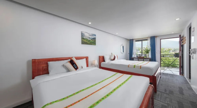 Четырёхместный номер Standard Central Sapa Serenity Homestay