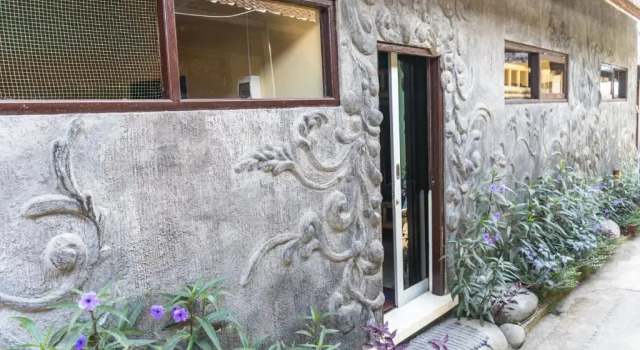 Кровать в общем номере BALI BAMBOO JUNGLE HUTS AND HOSTEL