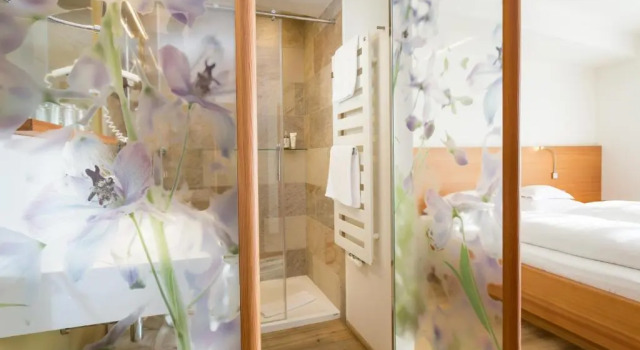 Двухместный номер Deluxe с балконом Hotel Heubad