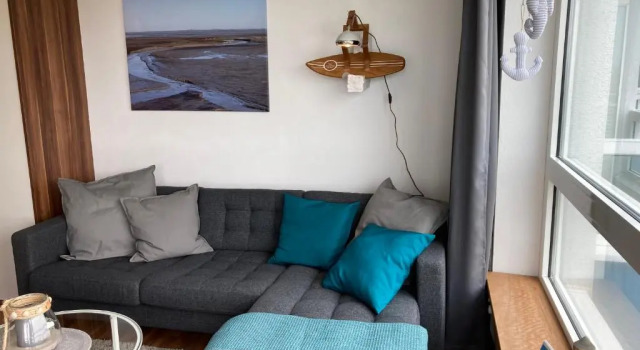 Frische Brise 0604 - liebevoll und gemütlich eingerichtete Ferienwohnung mit Meerblick