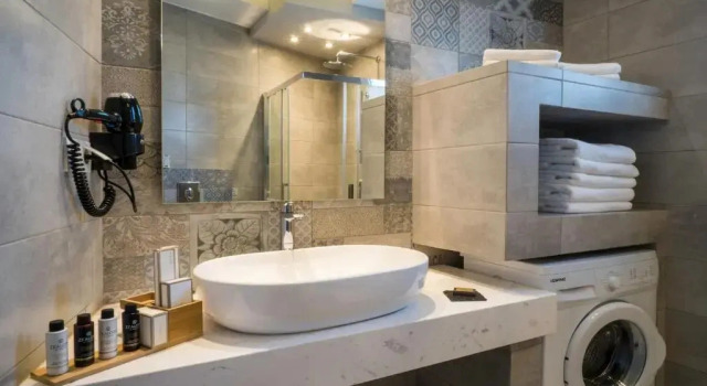 Двухместный семейный люкс с видом на море Talos Luxury Suites