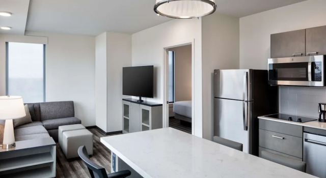 Люкс с кухней c 1 комнатой Hyatt House Denver Aurora Anschutz Medical Campus