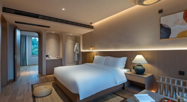 Floral Village·Mulinsen Bamboo hotel, Prenota Hotel Hotel a Shaoxing con piscina, Piscina