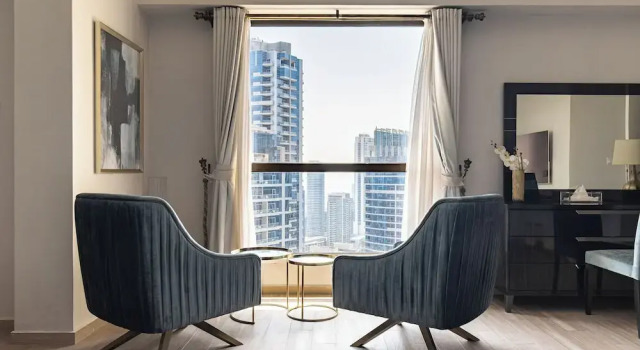 Номер Deluxe SIMPLY COMFORT Lux Penthouse 4BR Apartment with Iconic Marina Views