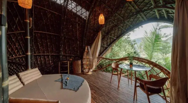 Люкс Hideout Eco Bamboo House Bali