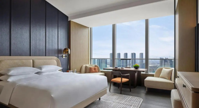 Двухместный номер Deluxe с видом на реку Andaz Nanjing Hexi, By Hyatt