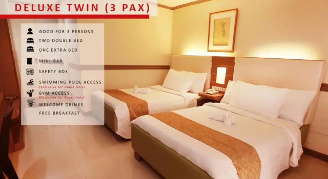 Номер Deluxe Aerostop Hotel & Restaurant