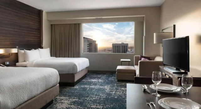 Двухместная студия Courtyard by Marriott Phoenix Downtown
