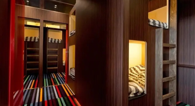 Кровать в общем номере GAFU Hostel