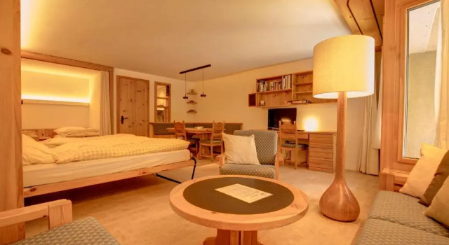 Chesa Munteratsch 1 1 2-Zimmerwohnung 209 Typ D, Book Hotel Silvaplana 