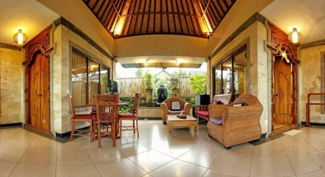 Dupa Sri Wedari Villa, Rezervovat Vila Chaty v Bali, Chalupa