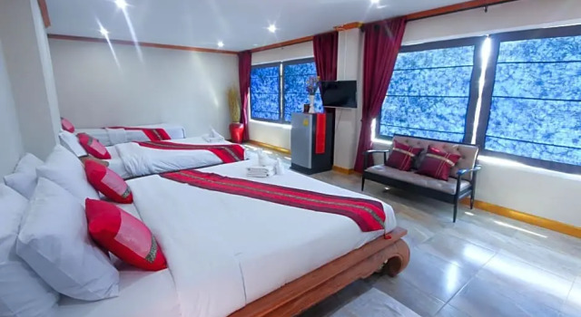 Семейный номер Deluxe Sripoom Boutique House
