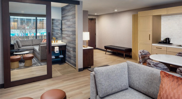 Двухместный люкс Deluxe c 1 комнатой Tempo By Hilton Washington Dc Downtown