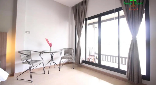 Двухместный номер Deluxe с красивым видом из окна Banpu Resort Trat