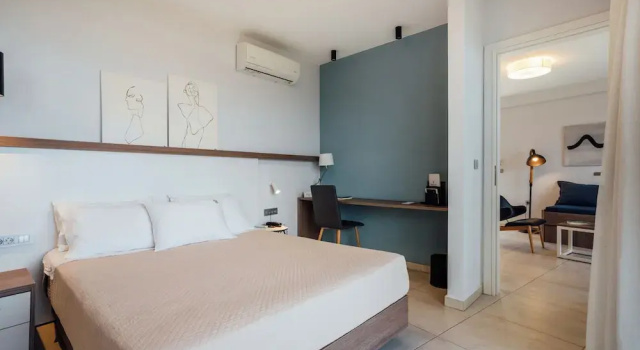 Полулюкс c 1 комнатой с балконом и с видом на море Aphrodite Beach
