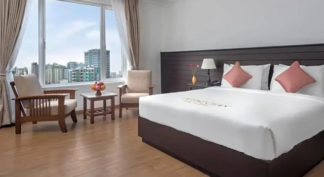 Номер Superior с видом на город Duong Chan Hotel