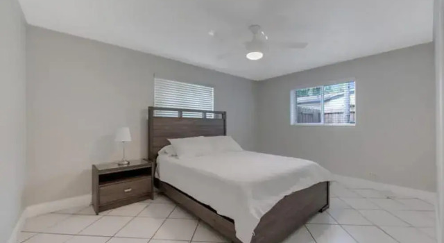 Features king bed smart TV coffee station, Prenota Hotel North Lauderdale Broward County
