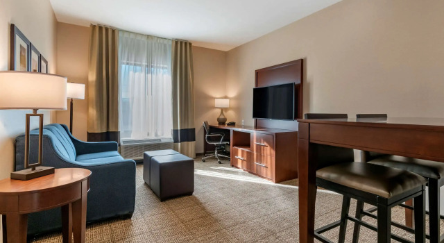 Двухместный люкс Comfort Suites Camp Hill-Harrisburg West