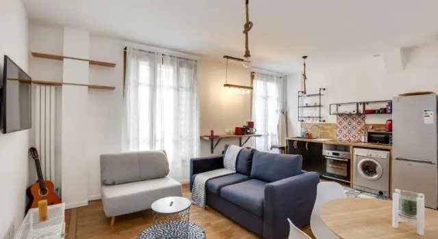 Chic Apart Near Paris, Забронировать Отель Отели Клиши с парковкой, Парковка