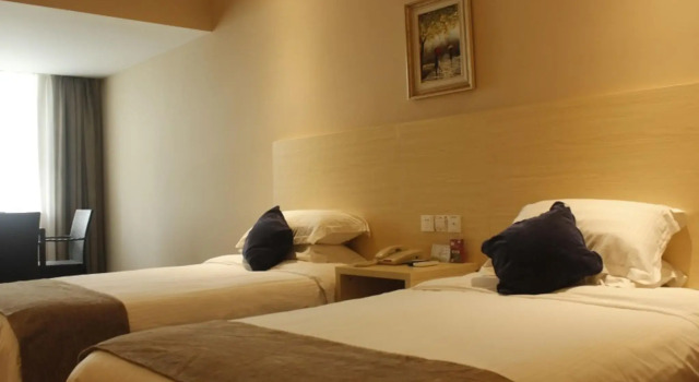 Двухместный номер Business GreenTree Alliance JiangSu Province Lianyungang Nanchang Road Hotel
