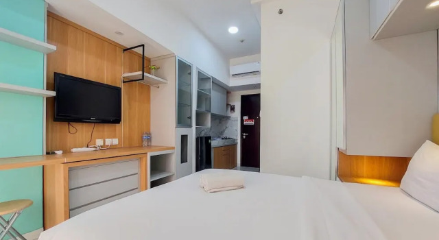 Warm And Cozy Stay Studio At Casa De Parco Apartment, Prenota Appartamento Hotel a South Tangerang con parcheggio, Parcheggio
