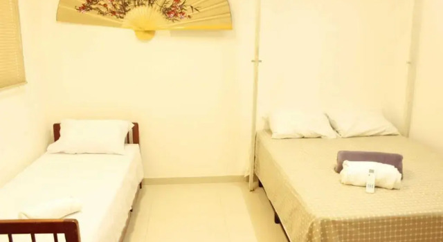 OBA 45 - QUARTO CASAL no BAIRRO DA LIBERDADE