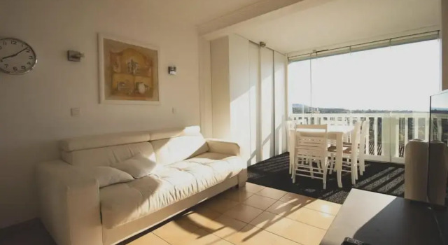 Apartment With one Bedroom in Grimaud, With Wonderful sea View and Shared Pool - 1 km From the Beach