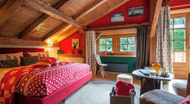 Полулюкс с видом на сад Megève Bois - Relais & Châteaux