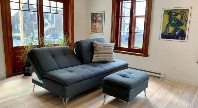 Апартаменты Magnifique appartement Vieux-Lévis rdc ou 2e