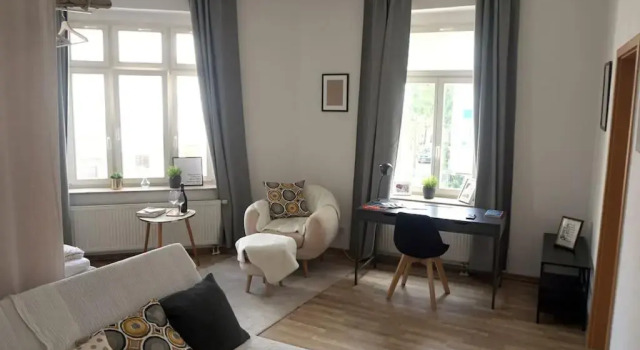 Studio Bright cozy studio flat in Leipzig
