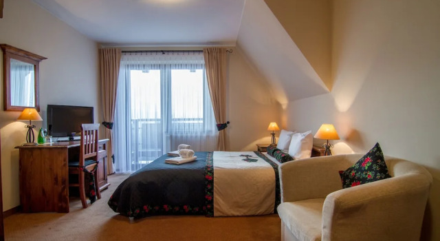 Двухместный номер Standard с балконом Pensjonat Orlik Mountain Resort&SPA
