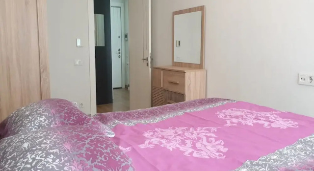Трёхместные апартаменты с балконом и с красивым видом из окна Mall Of İstanbul The Residence