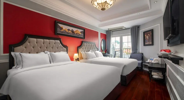 Четырёхместный семейный номер Standard с балконом Acoustic Hotel & Spa