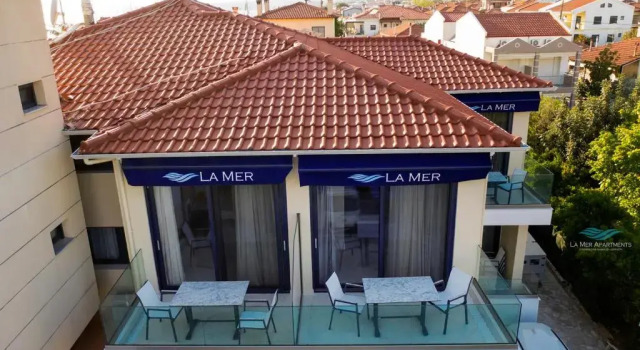 La Mer Apartments, Rezerwuj Apartament Hotele w Sithonia z parkingiem, Parking