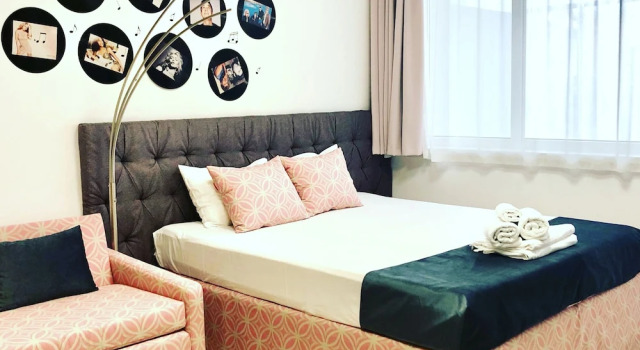 Двухместная студия с балконом Tevi Apartments