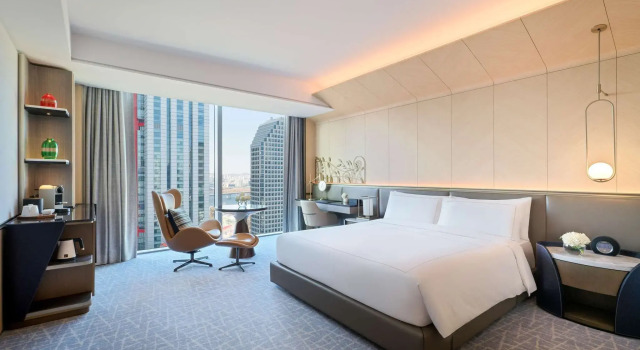 Двухместный номер Deluxe с панорамным видом Fairmont Ambassador Seoul