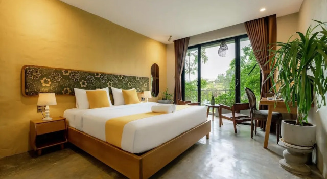 Двухместный номер Luxury с балконом Nam An Mama Villa Hoi An
