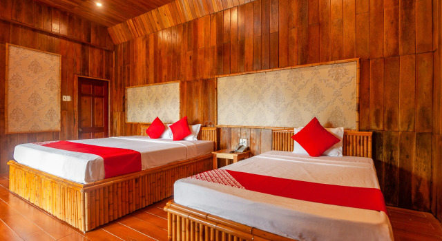 OYO 164 Mely Wow Resort, Забронировать Курортный отель Отели Зыонгдонг с парковкой, рядом с Coco Dive Center, Парковка