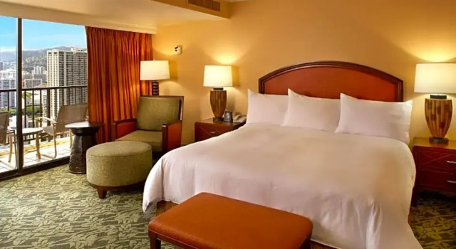 Номер Tapa Collection Resort View Hilton Hawaiian Village Waikiki Beach Resort