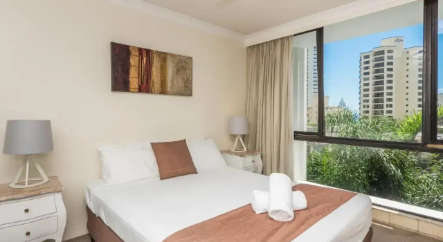 Апартаменты с 2 комнатами с видом на сад Aegean Apartments Surfers Paradise