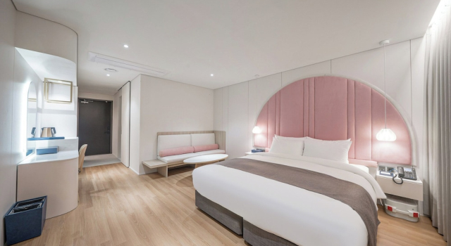 Номер Standard с видом на город Daegu Hyeonpung Prana Hotel