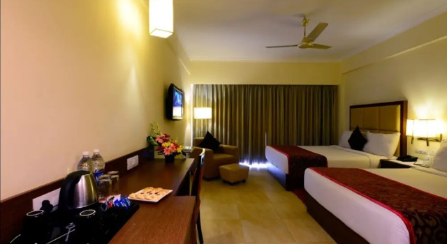 Четырёхместный номер Executive с балконом The Chariot Resort & Spa