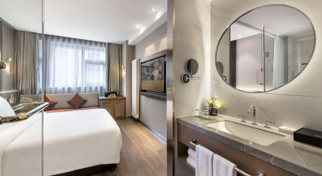Двухместный номер Deluxe Orange Crystal Hotel Beijing Tiananmen Wangfujing