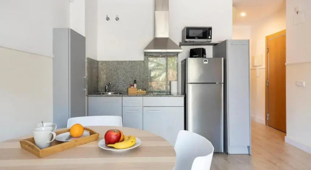 Апартаменты с 2 комнатами с балконом Apartments Sata Park Guell Area