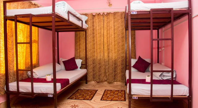 Кровать в общем номере (женский номер) Mount Blue Tourist Hostel