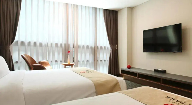 Трёхместный номер Deluxe Hotel Skypark Kingstown Dongdaemun