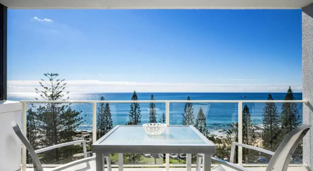 1 soveværelse i lejlighed ved stranden Pacific Beach Resort