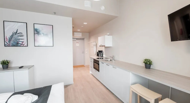 Двухместный номер Business Forenom Hotel and Apartments Vantaa Tikkurila