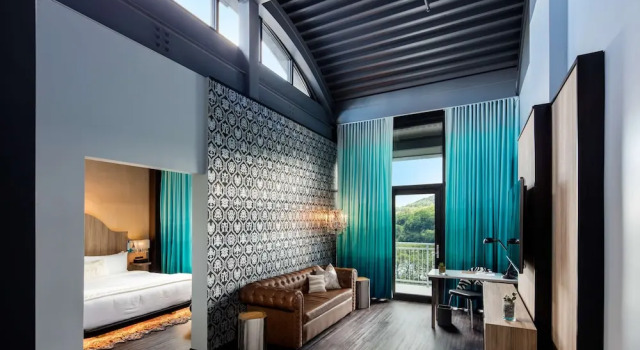 Двухместный люкс с балконом Hotel Nyack, a JdV by Hyatt Hotel